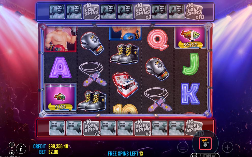 Free Spins mit Multiplier-Anzeige und Money-Symbolen